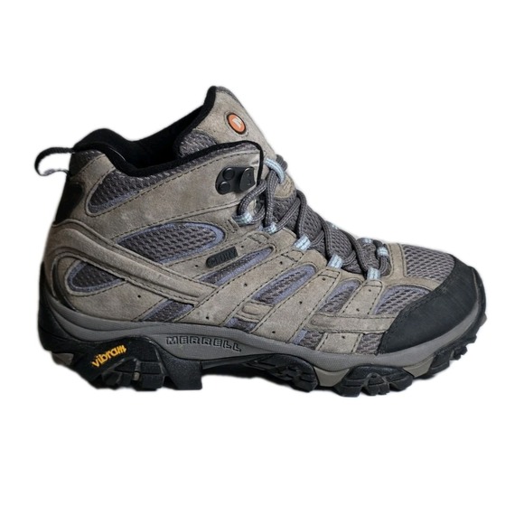 Merrell Shoes - Merrell Moab 3 Mid Waterproof Boots Women's 8.5 Granite Trail Hiking Shoes J0605